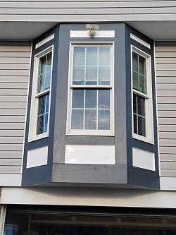 Repaired Bay window